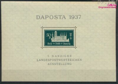 Briefmarken-Set Danzig 1923 – Kleinrentnerhilfe, Komplett Postfrisch (Nr. 131-132) MNH