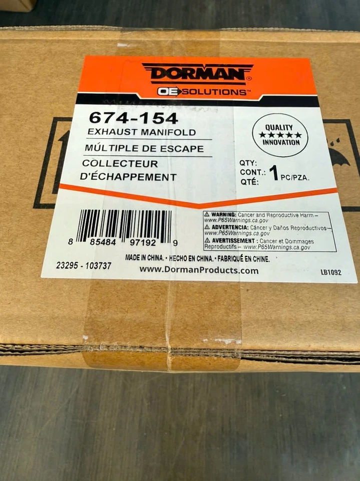 Colector de escape Dorman 674-154 para 11-19 Cruze Cruze Limited Encore Sonic Trax Foto 2 de 2