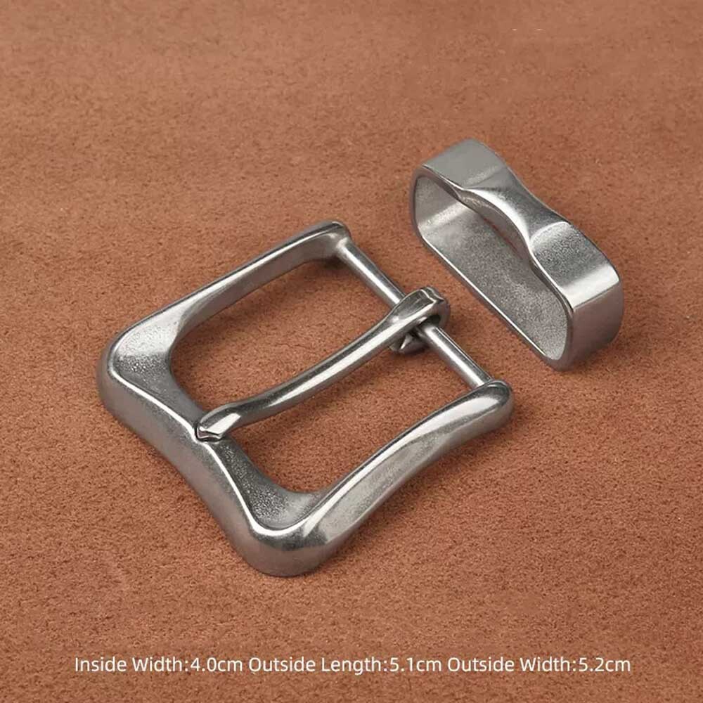 Heavy Duty Stainless Steel Pin Belt Buckle Buckles for 1.5