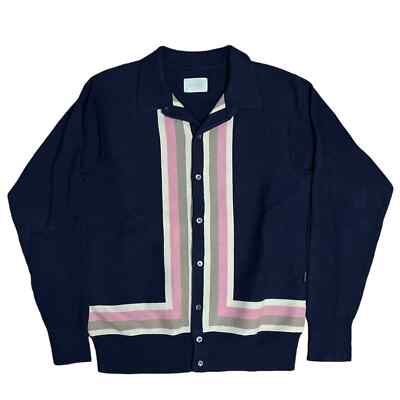 Aimé Leon Dore Polo Cardigan Sweater | eBay