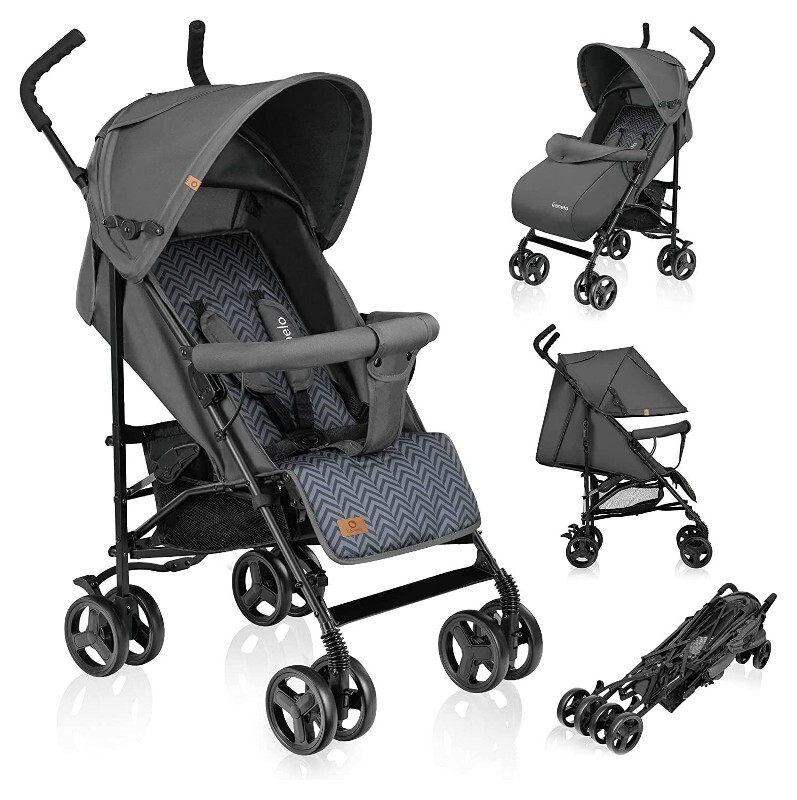 GIOCATTOLO Stroller Elia (LO-ELIA GRAPHITE)