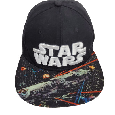 Star Wars Spacecraft Cap Hat One Size Fits Most Adjustable Black