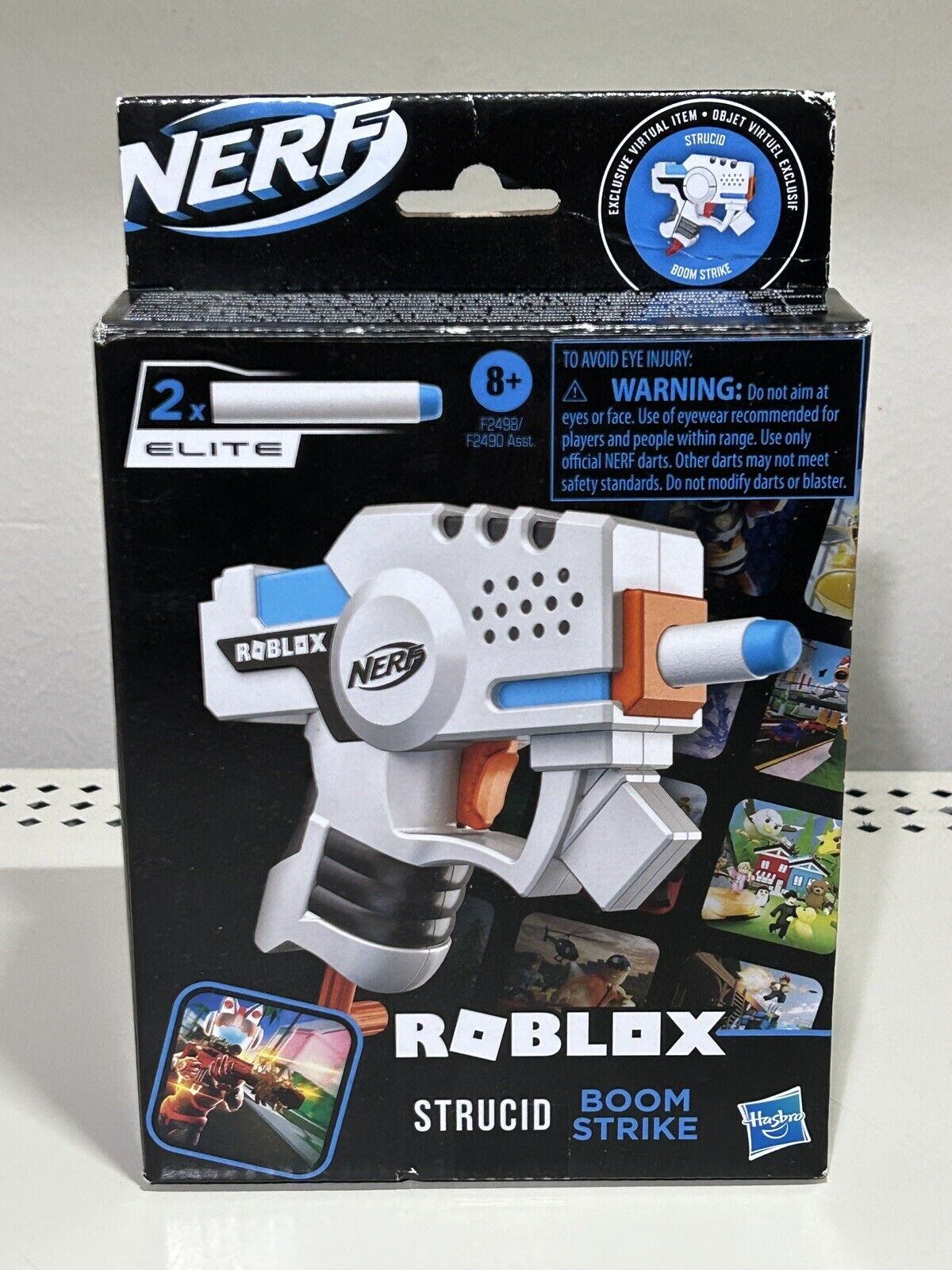 NEW ROBLOX Strucid BOOM Strike Nerf Dart Gun With Virtual Item