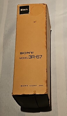 貴重 レトロ　SONY TV-503　海外Radiomuseumコレクション品 rare collectibles 1967 Sony Solid State POCKETABLE 3R-67 MW