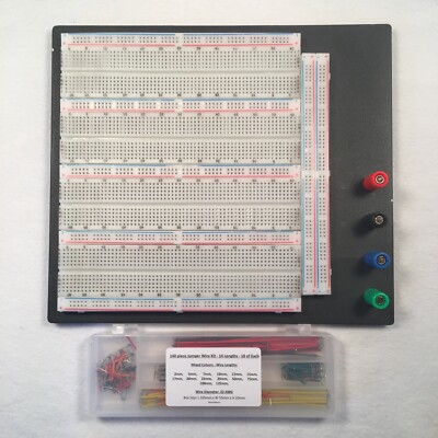 3220 Tie Point Prototyping Breadboard – Komplett Mit Überbrückungsdraht-Kit