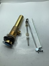 HD Supply Economy Cast Brass Lavatory Drain Pop-Up Chrome 523800