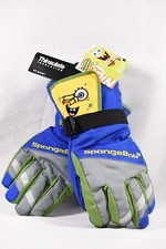 Boys M/L 3M Thinsulate Nickleodeon Nick SpongeBob Squarepants Winter Gloves