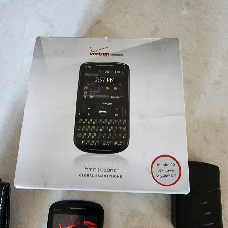 Untested Verizon HTC Ozone Global Smartphone w/ Original Box & More - Image 2 of 4