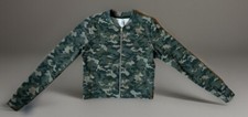 FB Sister Camouflage Army Bomber Sweat Jacke"NEU" XS Khaki/Olivgrün Y2K NEU! Wow