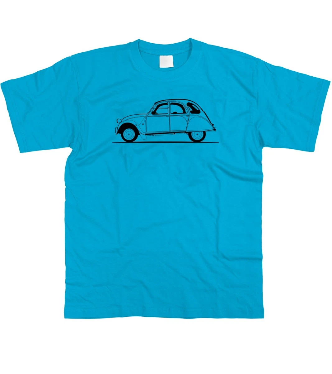 Motorholics Mens Original Sketch Citroen 2CV T Shirt S 5XL