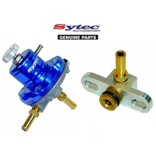 SYTEC SAR FUEL PRESSURE REGULATOR + MITSUBISHI EVO 4 5 6 7 8 9 FUEL RAIL ADAPTOR