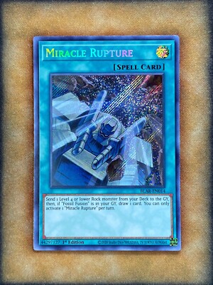 Yugioh Miracle Rupture BLAR-EN014 Secret Rare 1st Ed NM