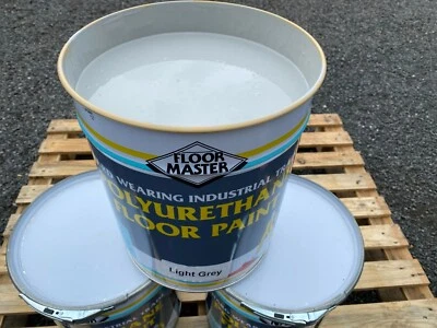 Floor Master Industrial garage Floor Paint (Light Grey) 20ltrs Hard Wearing