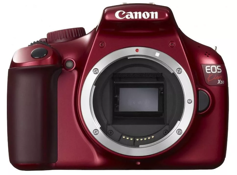 Canon Digital SLR Camera EOS Kiss X50 Body Red KISSX50RE-BODY