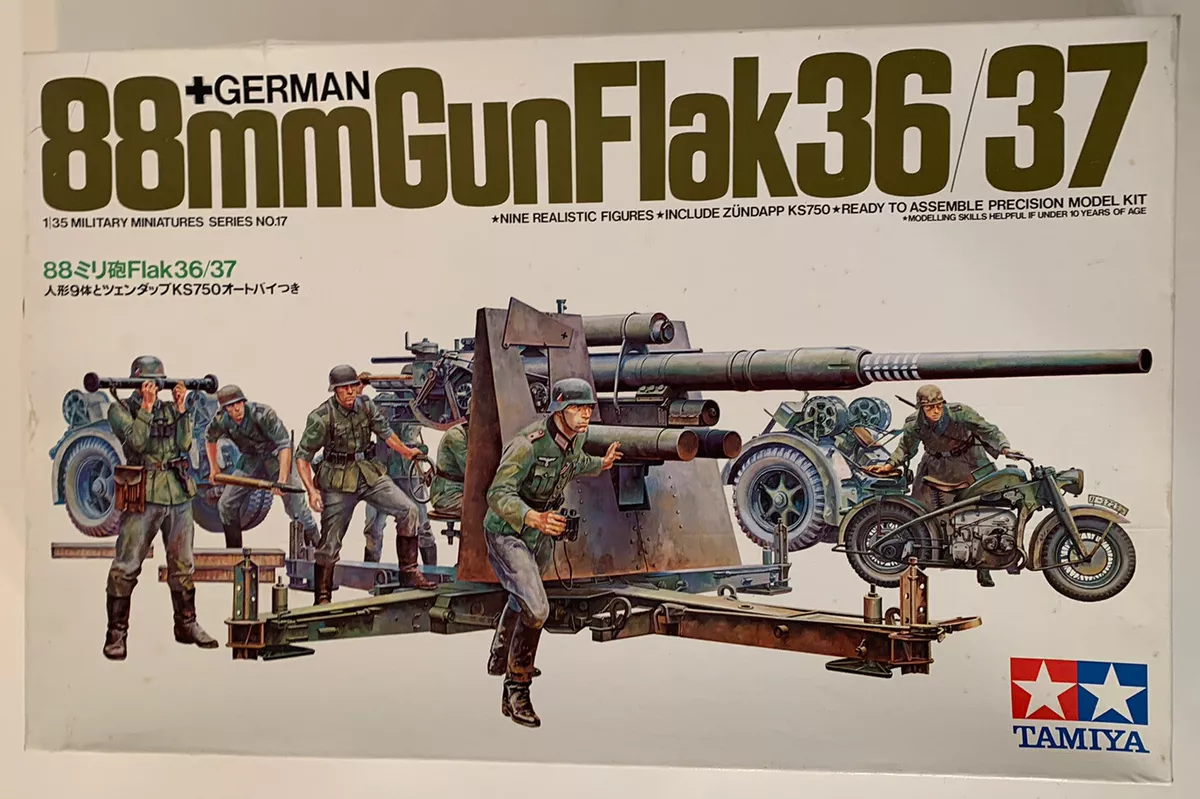 Tamiya German 88mm Gun Flak 36/37 1/35