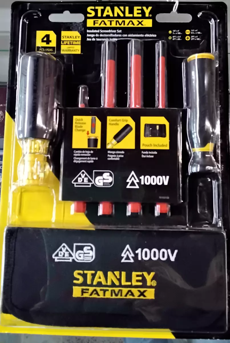 Stanley screwdriver set with bag deals