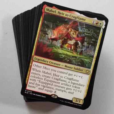 MTG Magic The Gathering: Mabel, Heir to Cragflame - EDH/Commander Budget Deck