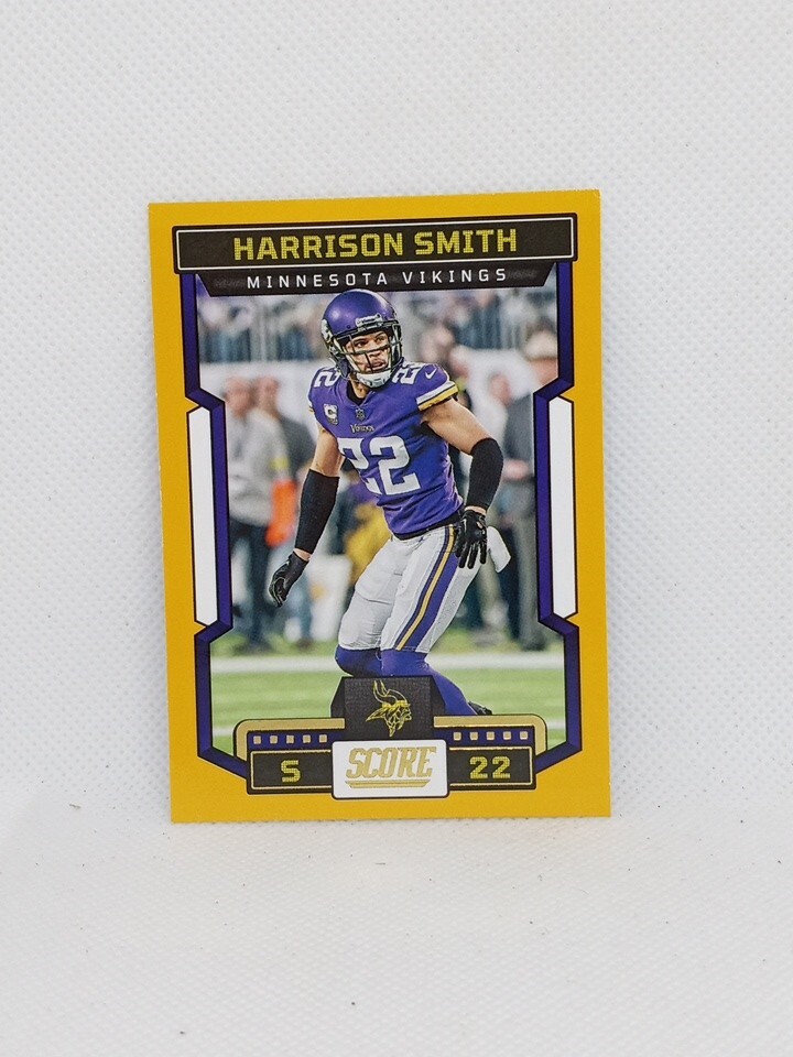 2023 Score Yellow Parallel #116 Harrison Smith Minnesota Vikings