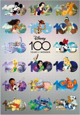 Disney 100: Anniversary Design 1000 Piece Jigsaw Puzzle Tenyo