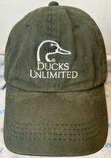 Ducks Unlimited Baseball Cap - Green Signatures