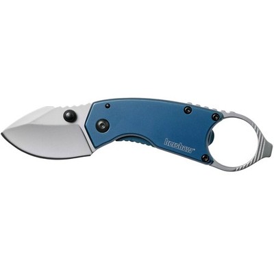 KERSHAW Antic 8710 Blue Folding Pocket Knife with 1.7'' Plain Drop Point Blade