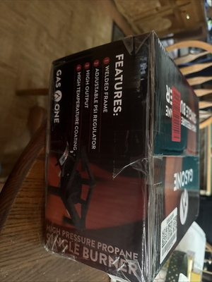 #ad Gas One High pressure propane single burner Model B 5120 $98.99