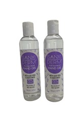 8.oz Bottles Sanxi Derm Antibacterial Hand Sanitizer Gel HAND SANITIZER Lot 2