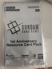 Gundam Card Game 1st Anniversary Resource Car...