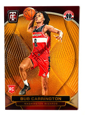 2024-25 Totally Certified Bub Carrington BRONZE Parallel RC SP #/299 Wizards!