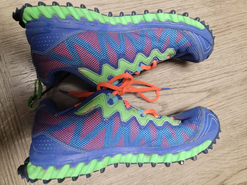 Adidas Vigor TR 3 Mujer Talla 8 Trail Running Zapatos Tenis Azul Verde Rosa Foto 2 de 4