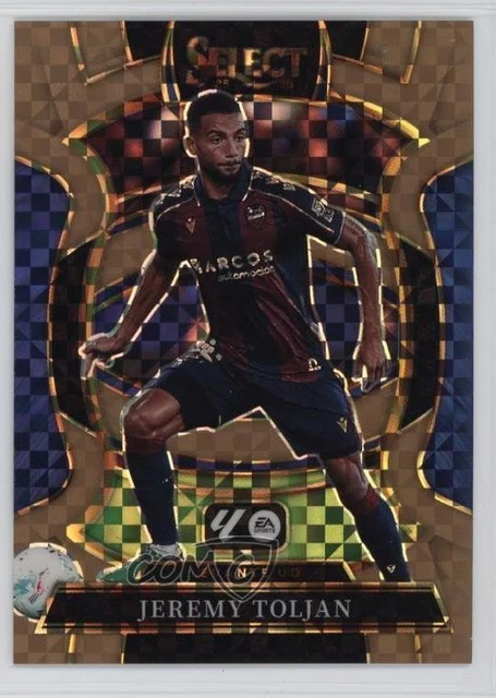 2025 Panini Select La Liga Terrace Bronze Checker Prizm 73/99 Jeremy Toljan #92