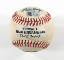 Red Sox @ Nationals 8-15-23 Game-Used Baseball Joey Meneses / Nick Pivetta COA
