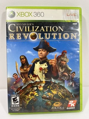 Sid Meier's Civilization Revolution (Microsoft Xbox 360, 2008) Complete - TESTED