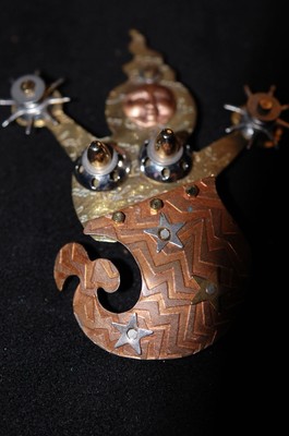 Beth Piver Steampunk Vintage Brooche