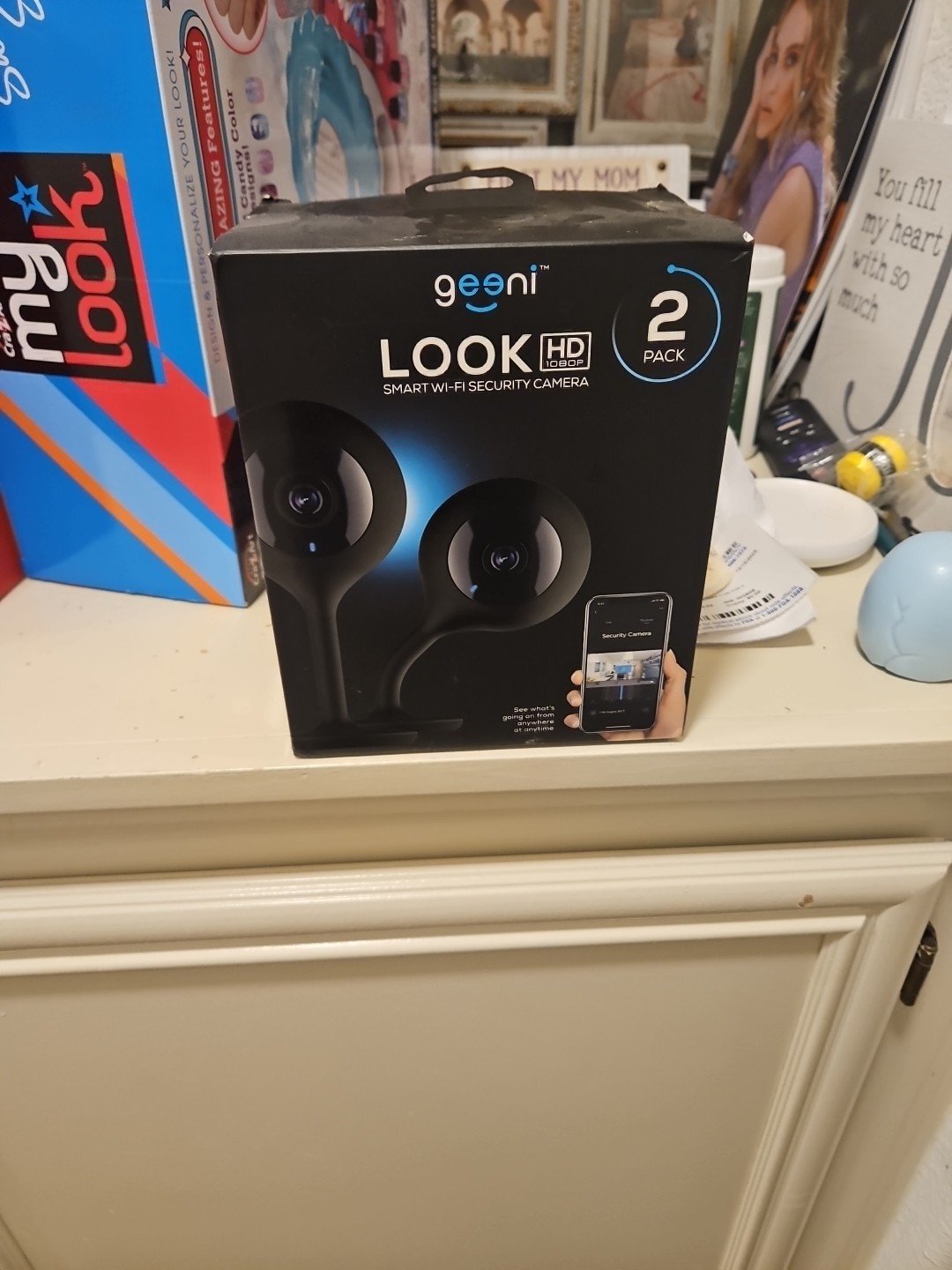 2 Geeni LOOK 1080p HD Smart Wi-fi Security Camera System With Night Vision