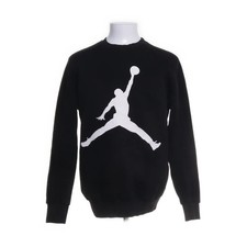 Jordan, Sweatshirt, Größe: M, Schwarz/Weiß, Baumwolle/Polyester, Print #AAF