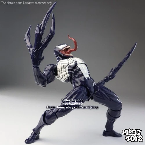 Mess Toys Lethal Neighbor Symbiote Suit Venom 1/12 Action Figure Model US STOCK image 21