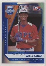 2021 Panini Elite Extra Edition Aspirations Blue 221/249 Willy Fanas #188 6h5