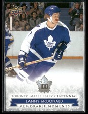 2017 Upper Deck Toronto Maple Leafs Centennial Set Hockey Cards Checklist and Odds 33