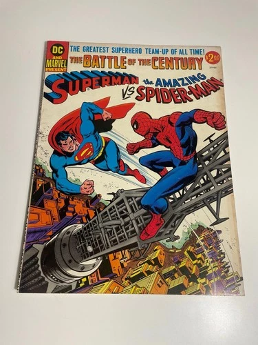 Superman Vs. The Amazing Spider-Man FN 1976 DC Marvel Treasury Oversized Comic