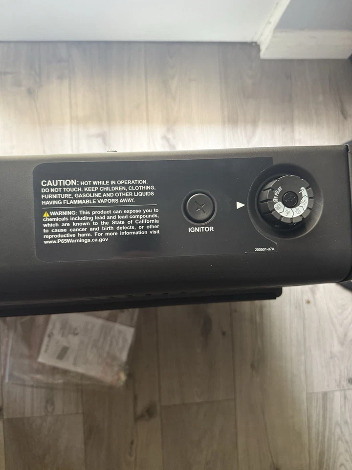 Procom Heating Thermostat Blue Flame Heater - Image 4 of 4