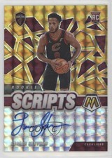 2020-21 Panini Mosaic Rookie Scripts Gold Prizm Lamar Stevens #RS-LST Auto 0b2