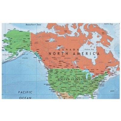 Premier World Map Poster - 24x36 Inches