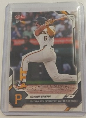 2026 Topps Now Konnor Griffin RC #49 MLB Debut 1st Hit Pirates PR 93252