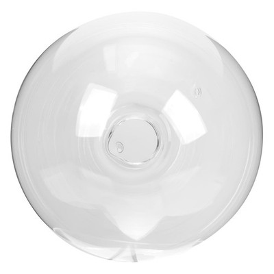 HOMSFOU Clear Glass Globe - 100mm Ball Lamp Shade Replacement for G9 Base Lig...