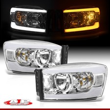 Clear Sequential Led Drl Head Lights Lamp For 2006-2009 Dodge Ram 1500 2500 3500 Clear Sequential Led Drl Head Lights Lamp For 2006-2009 Dodge Ram 1500 2500 3500