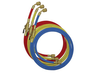 #ad Mastercool 90262 72 Set of Three 72” R12 R502 Standard Hoses w Manual $96.75