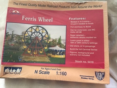 Carnival Riesenrad Spur N Plastik Modellbausatz von IHC 5410 - VERPACKT - VERSIEGELT