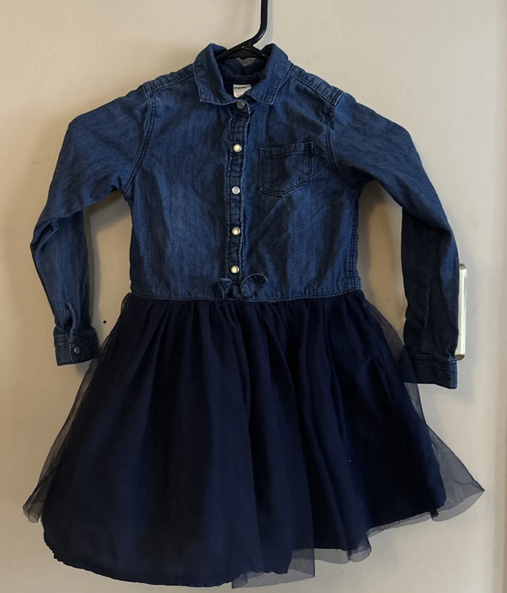 Denim Long Sleeve Girls' Tutu Dress for sale | eBay