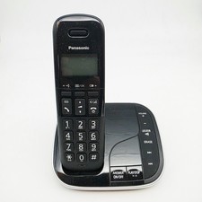 Panasonic Cordless Phone KX-TGJ322 with Digital Answering System Black